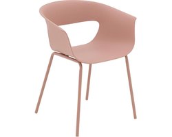 Goossens Tuinstoel Norka - Kunststof roze