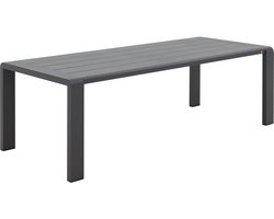 Goossens Tuintafel 244x102 Cm Yngvar - Hout - Grijs