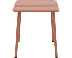 Goossens Tuintafel Verge - Metaal oranje