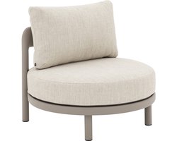 Goossens Zitmeubel Catch Of The Day - Buitenstof - beige - 90 x 68 x 90 cm