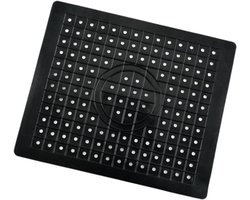 Gootsteenmat - 31.4 x 26.1 cm Afdruipmat - Gootsteen Beschermer - Wasbak Matje - Tpr-Materiaal - Aanrechtmatje Rubber Gootsteen - Voor Keukenspoelbakvloer, Bestek En Glaswerk - Wasbak Matje