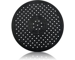 Gootsteenmat - Gootsteenmatten - Voor Spoelbak - Gootsteenmat Rond - Wasbak Matje - Tpr-Materiaal - Aanrechtmatje Rubber Gootsteen - Voor Keukenspoelbakvloer, Bestek En Glaswerk - Wasbak Matje - ø 31 cm - 1 Stuk