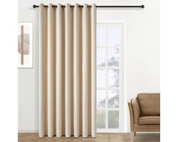 Gordijn - 1 stuk - Polyester - 300*260cm - Beige