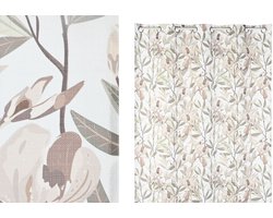 Gordijn Home ESPRIT Bedrukt 140 x 0,3 x 260 cm