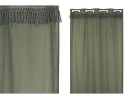 Gordijn Home ESPRIT Groen 140 x 260 x 260 cm