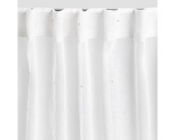Gordijn | KRACHT | voile met parels | Afmetingen: 140X250CM | 735820