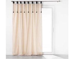 Gordijn met lussen FILINE, polycotton, 140 x 240 cm