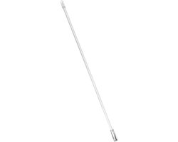 Gordijn Trekstang - Jaloezie Roede - Raamdecoratie Bediening - Transparant PP Materiaal - 48 cm - Transparant
