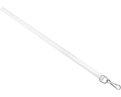 Gordijn Trekstang - Jaloezie Stang - Gordijnen Openen - Ergonomisch Ontwerp - 34 cm - Transparant