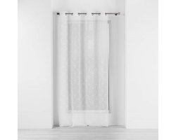 Gordijn voor de woonkamer met ringen OLYMPIA, geborduurd, 140 x 240 cm