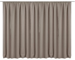 Gordijnen kant en klaar met haakjes - Klaar-om-te-hangen gordijnen - Inbetween gordijnen - Verduisterend - Woonkamer - Slaapkamer - Raamdecoratie - Huis - Interieur