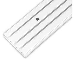 Gordijnrail 480 cm lengte voor schuifgordijnen en plooibandgordijnen