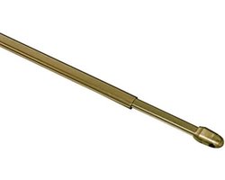 Gordijnroede Zonder Boren - Gordijnroede Uitschuifbaar - Gordijnstang - Gordijnroede Metaal - 100 - 160 CM