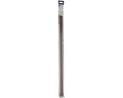 Gordijnroede Zonder Boren - Gordijnroede Uitschuifbaar - Gordijnstang - Gordijnroede Metaal - Bruin - 60 - 100 CM