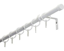 Gordijnstokken set - gordijnroede Stevig material - Uitschuifbaar - Gordijnstang - Gordijnrails 180-310 cm