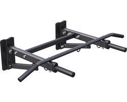 Gorilla Sports Optrekstang 4-in-1 - Pull up bar - Inklapbaar & Ruimtebesparend - Max. 300 kg Belastbaar - Zwart