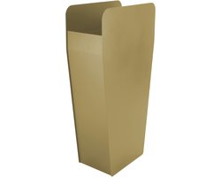 Gorillz Brella - Paraplubak met 6 Vakken - 58 cm Hoge - Industrieel Parapluhouder - Goud