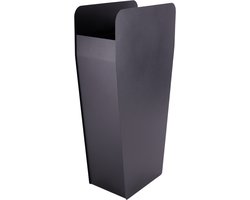 Gorillz Brella - Paraplubak met 6 Vakken - 58 cm Hoge - Industrieel Parapluhouder - Zwart