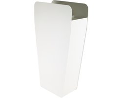 Gorillz Brella - Paraplubak met 6 Vakken - 58 cm Hoge - Parapluhouder - wandelstokhouder - Wit