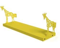 Gorillz Giraffe Kids - Babykamer - wandplanken - Boekenplank - Geel