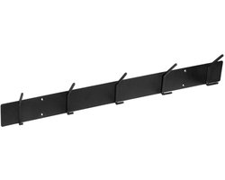 Gorillz Mystiek Five Wandkapstok – Zwart Metaal – 10 Haken – Hangend​