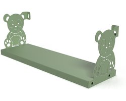 Gorillz Panda Kids - Kinderkamer - Babykamer - Boekenplank - Groen