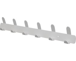 Gorillz Tiddly Kapstok - 12 Haken - Metaal - Wit