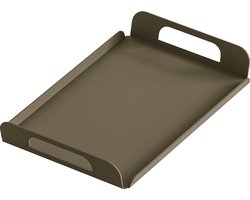 Gorillz Vigor Dienblad - Tray - Serveerblad - 32,5 x 21 x 4,5 - Metaal - Bruin