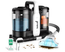 GoScrub® Professionele Tapijtreiniger – Vlekkenreiniger & Bank Reiniger – Voor Bank, Auto, Matras – Inclusief Schoonmaakmiddel – Reinigingsmachine - Zetelreiniger