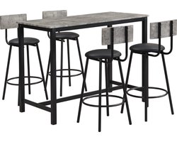 Gotagee Zitgroep eettafel- en stoelen set bartafel- en stoelen set lounge stoel