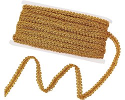 Gouden Centipede Gimp Braid Trim van 22,5 Yards voor Decoratieve Stof, Bruiloft en Creatieve Knutselprojecten
