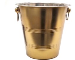 Gouden champagne wijn koeler