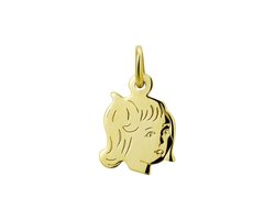 Gouden kinderkopje meisje 4005850