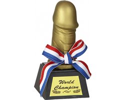 Gouden pik piemel award - Cadeau voor de beste collega