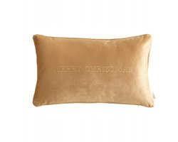 Gouden Sierkussenhoes 30x50 cm - Xmas Collectie
