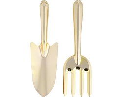 Gouden tuingereedschap set  van 2 - Esschert Design