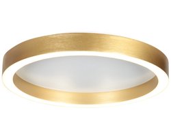Goudkleurige Plafondlamp Ringlux 4134GO Ø30CM 2000 Lumen Dimbaar Moderne Stijl Steinhauer