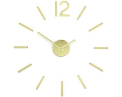 Goudkleurige wandklok Umbra Blink Wall Clock - Brass