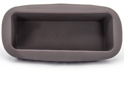 GOURMEO Rechthoekige siliconen bakvorm voor cake, brood en cake, voor oven en magnetron