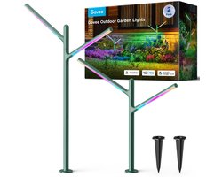 Govee Outdoor Garden Lights slimme tuinverlichting Matter RGBWW 2 stuks