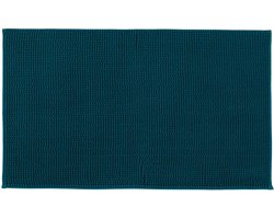 Gözze - Antislip Badmat, Superzacht, 100% Microvezel, 50 x 70 cm - Petrol