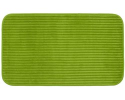Gözze - Antislip zachte badmat, 100% polyester, 60 x 100 cm - donkergroen