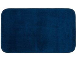 Gözze - Premium antislip badmat, RIO, 100% microvezel, 60 x 100 cm - donkerblauw