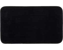 Gözze - Premium antislip badmat, RIO, 100% microvezel, 60 x 100 cm - zwart