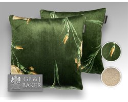 GP & J Baker - Baker Iris - Kwaliteits sierkussens gemaakt van originele GP & J Baker - Baker Iris fluweel