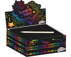 Grafix Scratch Notes 100 Sheets + Pen