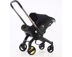 Gran Vida® - Kinderwagen - 4-in-1 Veiligheidskar - Verstelbare Stoel - Lichtgewicht - Opbergmand - Voor Baby's tot 2 Jaar