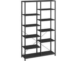 Gran Vida® - Open Boekenkast - Industrieel Design - 30x100x170 cm