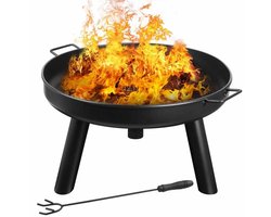 Gran Vida® - Vuurschaal - Geschikt voor BBQ - 60cm