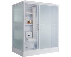 Grand move mobiele badkamer (open inloop)